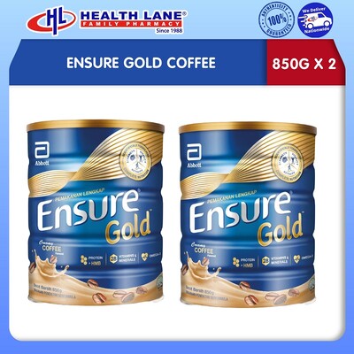 ENSURE GOLD COFFEE 850Gx2